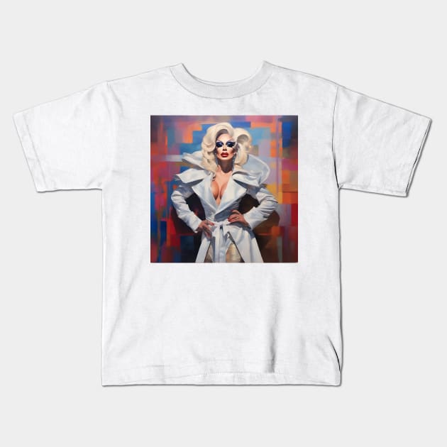 Drag Queen Mad Doctor Kids T-Shirt by ROH-shuh